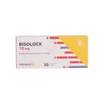 بيسولوك10 مجم 30 قرص . BISOLOCK 10MG 30 tab