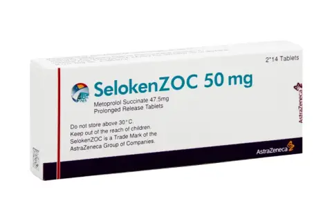 سيلوكين زوك 50مجم 28 قرص . SELOKENZOC 50mg 28TAB