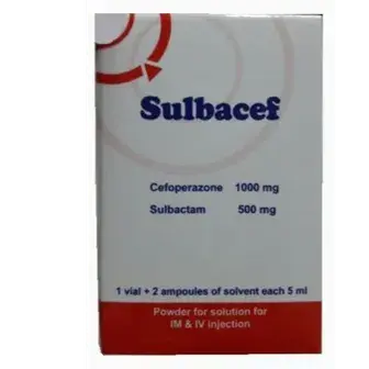 سولباسيف 1.5 جرام فيال . Sulbacef 1.5GM VIAL