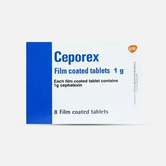 كيبوركس 1جم 8 اقراص . CEPOREX 1 g  8 TAB