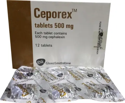 كيبوركس 500 مجم 12 قرص . CEPOREX 500 mg 12 TAB