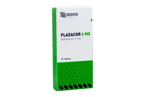 فلازاكور 6مجم 10اقراص . flazacor 6mg 10 tab