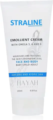 حياة سترالاين كريم مرطب 200 مل . Hayah STRALINE emollient cream 200ml