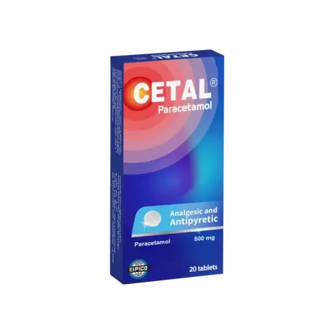 سيتال 500مجم 20قرص . CETAL 500mg 20TAB