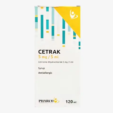 سيتراك 120 ملل شراب . CETRAK SYRUP 120 ML