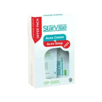 ستارفيل كريم حب شباب 60 جم . Starville acne prone skin cream 60gm