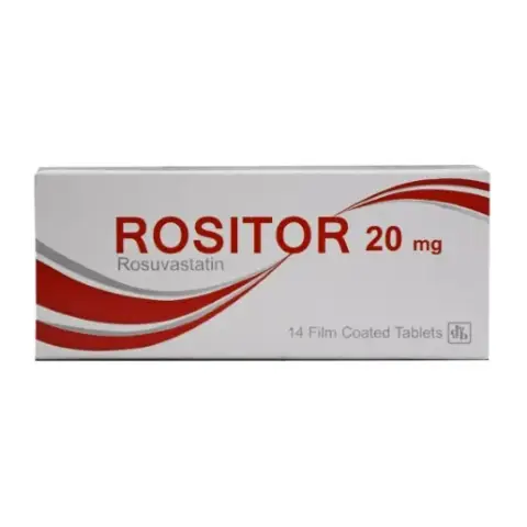 روسيتور 20 مجم 14 قرص  . rositor 20 mg 14 tab