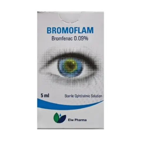 بروموفلام 5 مللى قطرة . Bromoflam 0.09% eye drops 5 ml