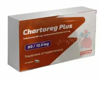 شارتوريج بلس 80/12.5 مجم 28قرص . Chartoreg PLUS 80/12.5 mg 28 tab