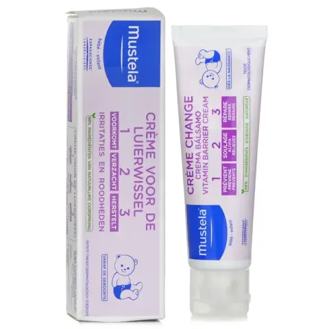 موستيلا فيتامين بارير كريم 50 مل . mustela vitamin barrier cream 50 ml