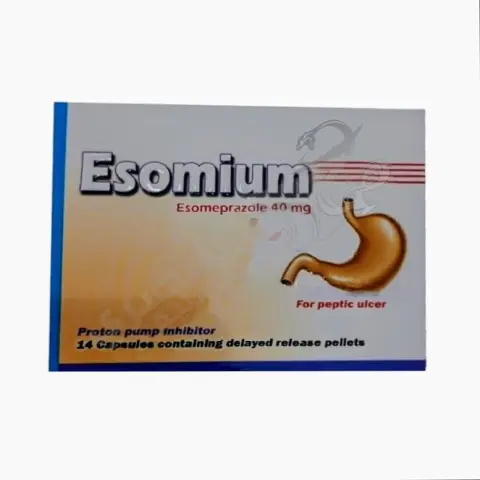 ايزومـــــــيم 40مجم 14كبسوله . Esomium 40MG 14cap