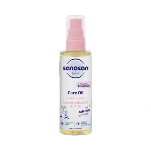 سانوسان زيت اطفال 100 مل . SANOSAN BABY OIL 100ML