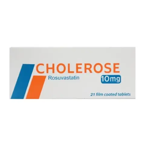 كوليروز 10 مجم 21اقراص . cholerose 10mg  21 tab