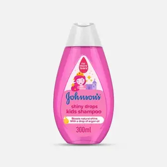 جونسون شامبو القطرات اللامعة 300 مل . johnson baby shmpooshiny drops 300 ml