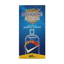 بيتادين60مل مطهر . BETADINE 60ML ANTISEPTIC SOLUTION