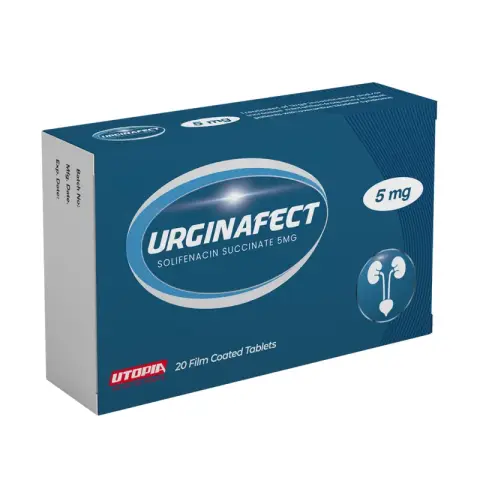 ارجينافاكت 5 مجم 20 قرص . Urginafect 5 mg 20 tab