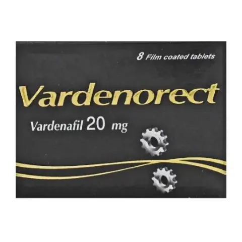 فاردينوريكت 20 مجم 8 أقراص . Vardenorect 20mg 8 tab