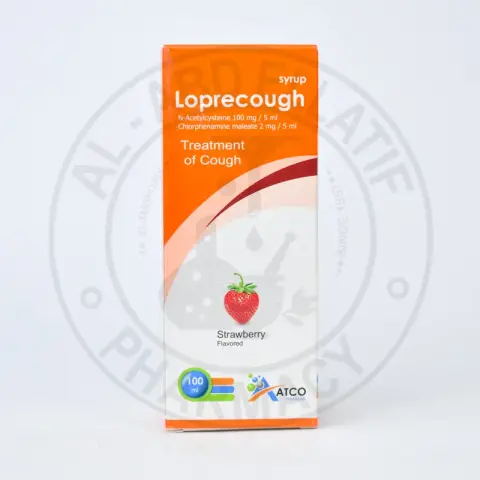 لوبريكف شراب 100ملل . LOPRECOUGH SYRUP 100ML