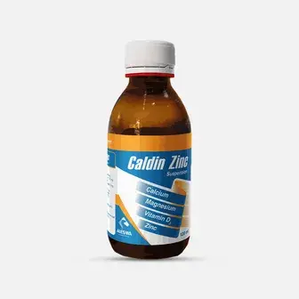 كالدين -زنك 120 مل شراب . CALDIN ZINC 120ML SYRUP