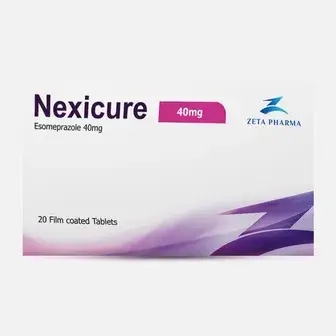 نيكسيكيور 40مج 20 قرص . Nexicure40 mg 20 tab