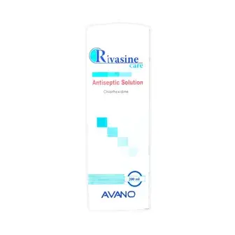 ريفازين كير محلول مطهر 200 مل . Rivasine care Antiseptic solution 200ML