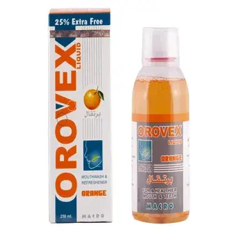 اوروفكس مضمضة 250مل ديليكيت . Orovex mouth wash 250 ML DELICATE