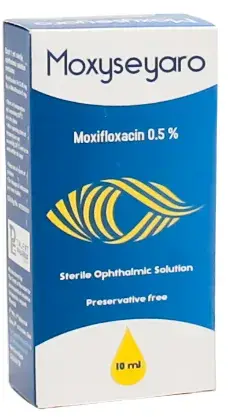 موكسيسيارو محلول معقم للعين 10مل  . moxyseyaro eye drops10ml