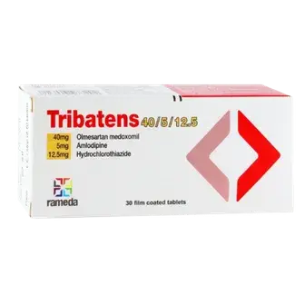 تريباتينس 40/5/25   30قرص . TRIBATENS 40/5/25  30TAB