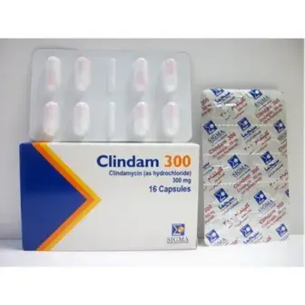 كليندام 300 16 قرص . clindam 300 16 cap