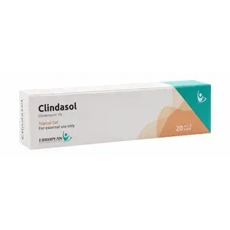 كلينداسول 1% 20 جم جيل موضعى  . clindasol 1 % 20 gm topical gel 