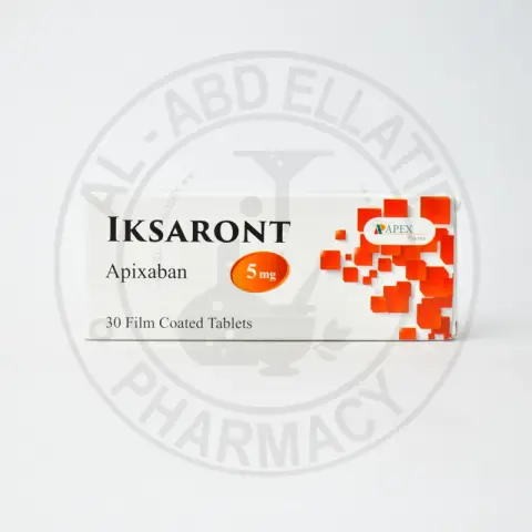 اكسارونت 5مجم 30 قرص . Iksaront 5 MG 30 TAB