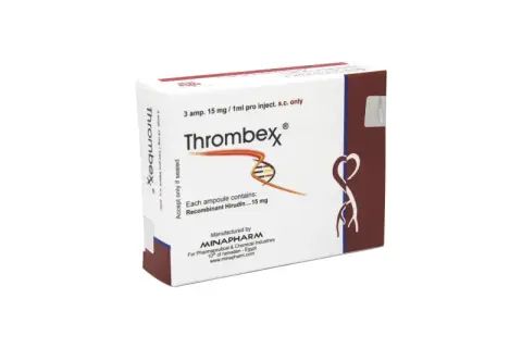 ثرومبكس 3 امبول . thrombexx 3amp