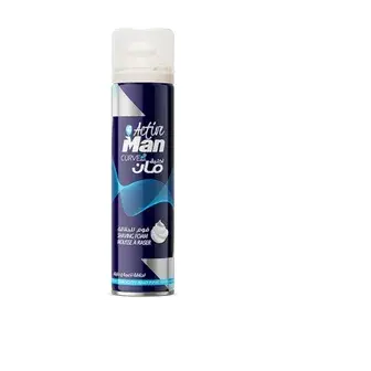 اكتيف مان فوم حلاقة 200ملى . Active man shaving foam 200ml