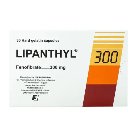 ليبانتيل 300 مجم 30 قرص . lipanthyl 300 30 tab