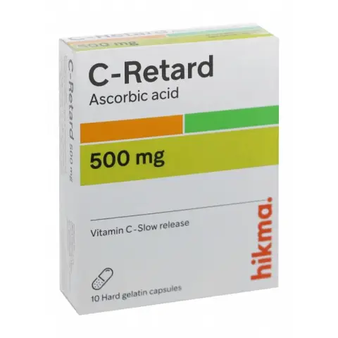 سي-ريتارد 500مجم 10كبسول . C-retard 500MG 10CAPSULE