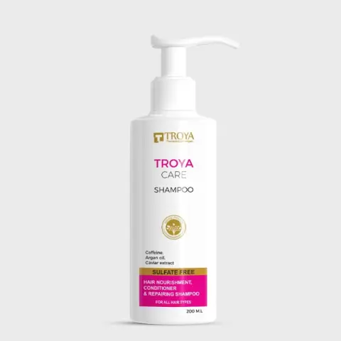 ترويا كير شامبو 200 مللي  . TROYA CARE Shampo 200ml 