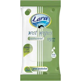 لارا مناديل جيب مبللة 12منديل