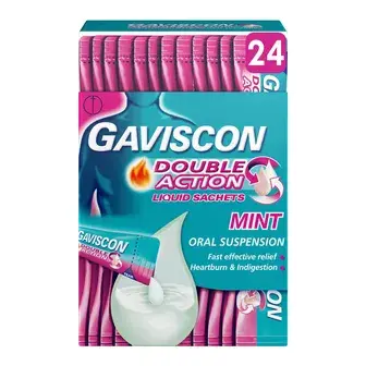 جافيسكون 24 كيس . gaviscon 24sachets 
