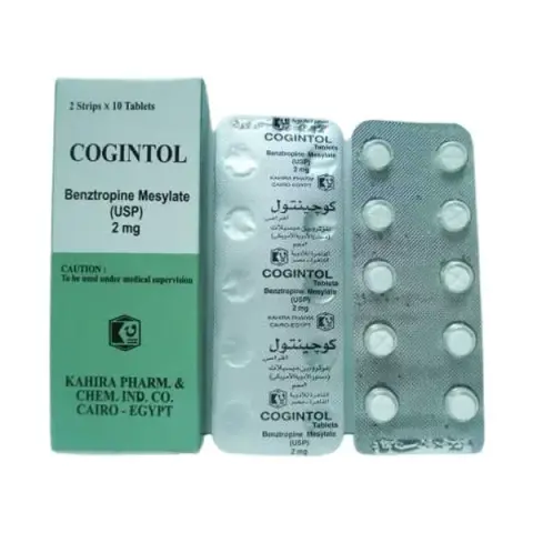 كوجنتول 2مجم 20قرص . Cogintol 2mg 20/TAB