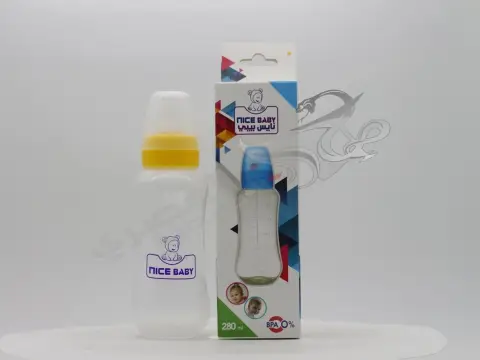 ببرونة نايس بيبي 280 مل بيد . Nice baby baby feeding 280 ml with hand
