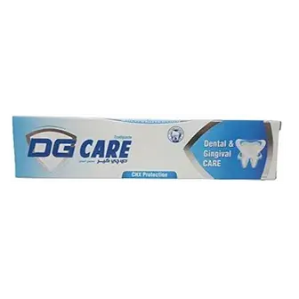 دي جي وايت معجون اسنان بالفحم 75 جرام . DG white charcoal tooth past 75 GM