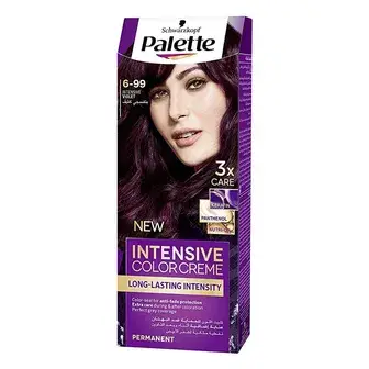 باليت صبغه بنفسجي كثيف 6-99 . Palette color intense violet 6-99