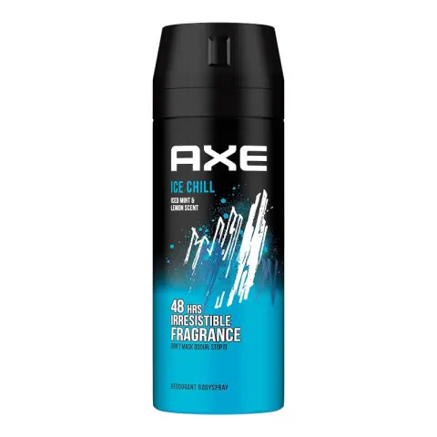 اكس سبراي ايس شيل 150 ملي . Axe spray ice chill 150 ml