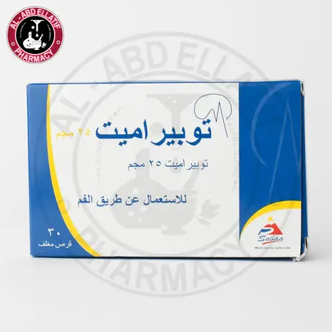 توبيرامت 25 مجم 30 قرص . TOPIRAMATE 25mg 30/TAB