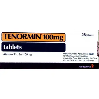 تينورمين100جم 28 قرص . tenormin100mg 28 tab