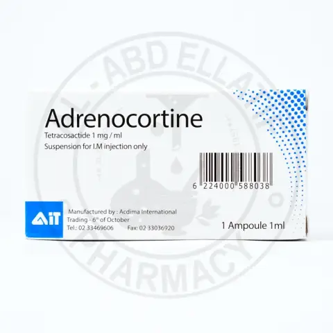 ادرينو كورتين امبول . Adrnocortine apoule