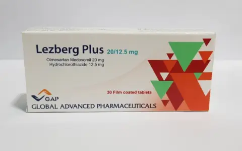 ليزبيرج بلس 40/12.5مجم 30 قرص . Lezberg plus 40/12.5mg 30 tab