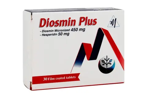 ديوزمين بلس 30قرص . diosmin plus 30tab