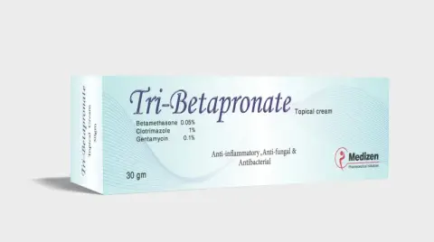 تراي بيتابرونات كريم  . tri-betapronate cream 