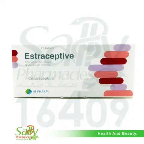 ايستراسيبتف 0.25/0.035مجم 21 قرص . ESTRACEPTIVE 0.25/0.035 MG 21 TAB